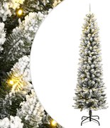 vidaXL Árvore de Natal artificial com 150 luzes LED e neve 120 cm
