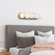 Candeeiro de Parede Well – Dourado – 90 x 23 x 26 cm