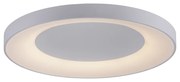 Candeeiro de teto branco com LED e comando remoto - Meidan Moderno