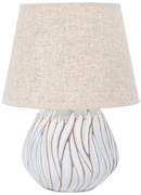 Candeeiro de Mesa Honduras – Estilo Boho Chic, Ø35x48 cm, Base em Resi