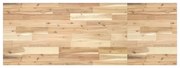 vidaXL Tampo p/ móvel casa de banho 140x50x2 acácia maciça não tratada