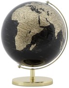 MAPA MUNDO OURO CM Ø 25X34