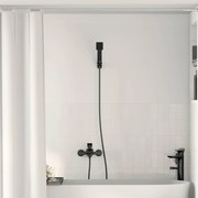 vidaXL Conjunto de Cabeça de Chuveiro Preto G 1 / 2 polegadas