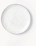 Pratos de pequeno-almoço artesanais Nordic Sand,, conjunto de 4