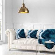 Chandelier Berceste – Dourado – 40 x 40 cm