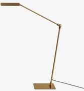 Candeeiro De Mesa Led Em Metal Valtyn Dourado - Sklum
