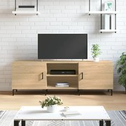 vidaXL Móvel de TV 150x30x50 cm derivados de madeira carvalho sonoma