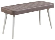 Banco Stormi – Branco e Cinzento – 100 cm x 39 cm