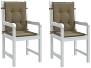 Almofadões lombares p/cadeiras 2pcs 100x50x4 cm mesclado tecido