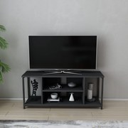 Móvel TV Rinaldo – Preto Antracite – 120x35x50,8 cm