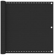 vidaXL Tela varanda HDPE 90x600 cm antracite