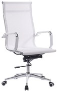 Cadeira de Escritório IGOR Executiva – Rede Branca – 54,5x65x105~115 c