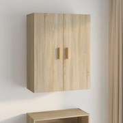 vidaXL Armário de parede suspenso 69,5x34x90 cm carvalho sonoma