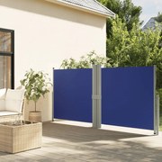 vidaXL Toldo lateral retrátil 140x1200 cm azul