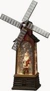 Decoração de Natal LED com temporizador Windmill