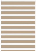 vidaXL Cortina de zebra 110x100 cm largura do tecido 105,9cm poliéster