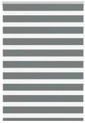 vidaXL Cortina de zebra 95x100 cm largura do tecido 90,9 cm poliéster