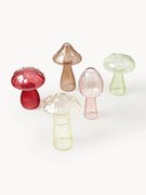 Jarras de vidro Mushroom, 5 uni.