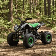 MINI MOTO 4 GASOLINA PARA CRIANÇAS 110cc PANTERA R8 automático com marcha atrás Verde