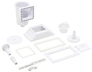 vidaXL Skimmer de piscina de boca larga 11 pcs 34,3x25x30,5 cm