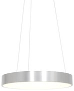 Candeeiro Pendente de Design Prateado com LED Regulável - Ringlede Design