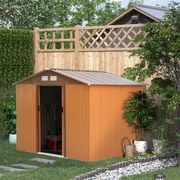 Abrigo de Jardim Metálico Modello Castagna – 4,83 m², 277x195x192 cm,