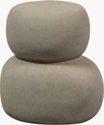 Mesa de apoio de jardim com forma orgânica e aspeto de betão Oda