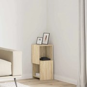 vidaXL Armário de canto Carvalho Sonoma 25,5x25x55cm