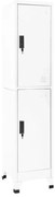vidaXL Cacifo 38x45x180 cm aço branco
