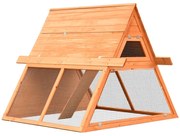vidaXL Coelheira em pinho e abeto maciços 152x128x108 cm