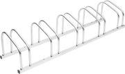 vidaXL Suporte para 5 bicicletas aço galvanizado