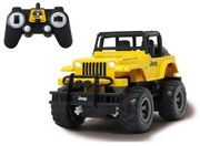 Carro Telecomandado Jeep Wrangler Rubicon 1:20  2,4GHz Amarelo