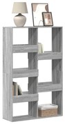 vidaXL Estante 100x33x155,5 cm derivados de madeira cinzento sonoma