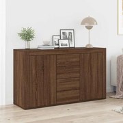 Aparador vidaXL Carvalho castanho Madeira de engenharia 120 x 36 x 69 cm
