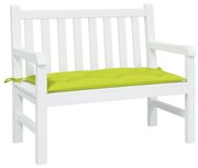 vidaXL Almofadão p/ banco de jardim tecido oxford verde brilhante