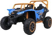 Buggy elétrico para Crianças 24V, 4x4 Arctic Cat WILDCAT XX, 2 Lugares Rodas Espuma EVA, assento couro Azul
