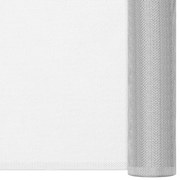 vidaXL Rede em alumínio 112x500 cm prateado