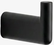 Cabide De Banho Em Aço Inoxidável Rovent Preto Mate - Sklum
