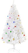 HOMCOM Árvore de Natal Artificial 180cm com 930 Ramos de PVC 48 Decora