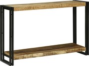 vidaXL Aparador Castanho 120 x 33 x 75 cm Madeira de manga maciça