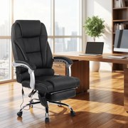 Cadeira de escritório Pacific com função de massagem Preta