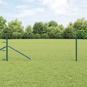 Cerca Hexagonal vidaXL Verde 0.4x10 m Aço