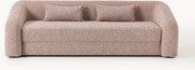 Sofá-cama em bouclé Eliot (3 lugares)