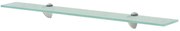 vidaXL Prateleira flutuante vidro 70x10 cm 8 mm