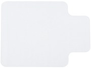 HOMCOM Tapete Protetor de Chão 90x120 cm Protetor Chão PVC Transparente Antiderrapante Durável Fácil Manutenção | Aosom Portugal