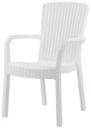 Conjunto de 4 Cadeiras de Jardim ARUBA – Empilháveis – Polipropileno B