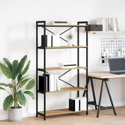 vidaXL Estante Carvalho Artesanal 80 x 30 x 155 cm Madeira processada