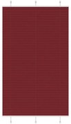 vidaXL Plissado Cego Bordéus Vermelho 120x200 cm Largura Tecido
