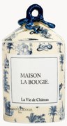 Vela perfumada artesanal La Vie De Chateau (groselha preta, figo & âmbar)