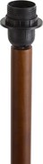 Candeeiro de Pé Japandi Madeira de Nogueira Sem Abajur 133cm - Mels